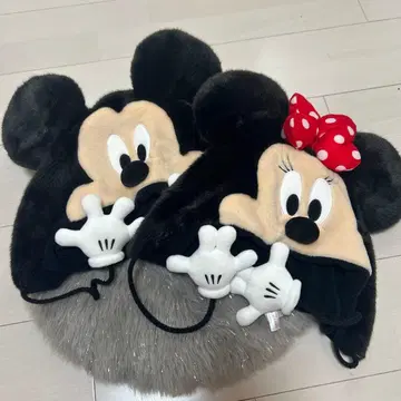 미키 & 미니 팬 캡 2개 세트