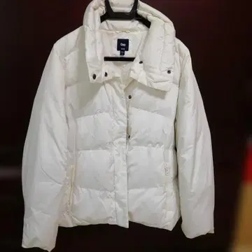 Gap 화이트 다운 자켓 M