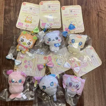 프리큐어 리본 포함 마스코트 쁘띠큐어 6개 세트 일괄