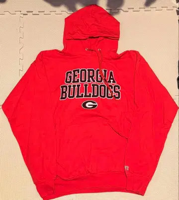 Russell 후드티 L 사이즈 레드