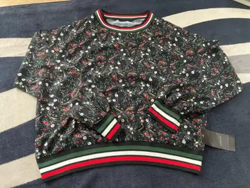 미사용 새상품 SABELLA 꽃무늬 긴팔 튜닉