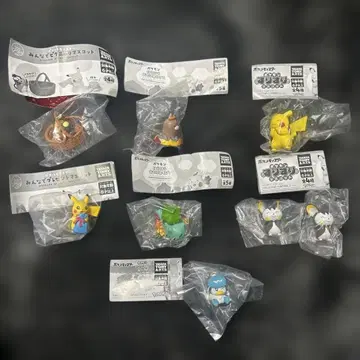 포켓몬 피규어 가챠가챠 피카츄 등