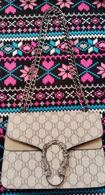 여성용 체인 숄더백 미사용 새상품