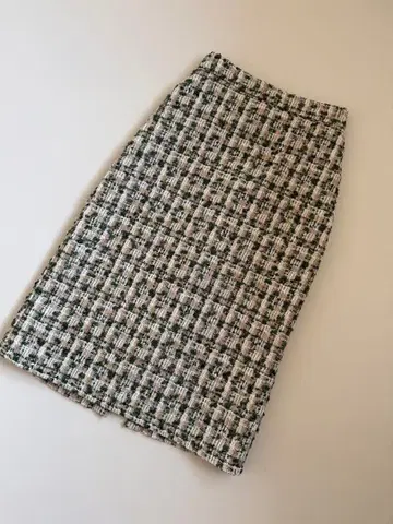 birthday bash 그린 트위드 스커트