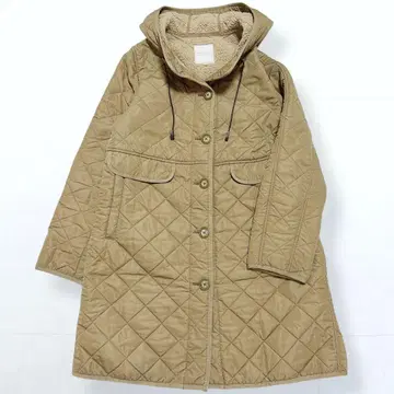 매킨토시 철학 보아 안감 퀼팅 코트 38