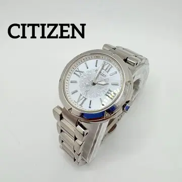 새상품급 CITIZEN xC 크로스시 6P다이아 솔라 여성용 손목시계