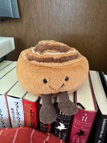 [ jellycat ] 택 포함 미사용 새상품. 시나몬 롤