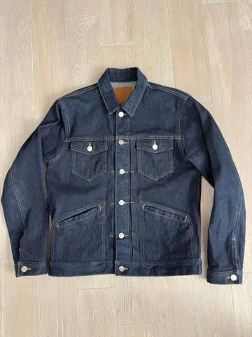 follow 다크 네이비 데님 자켓