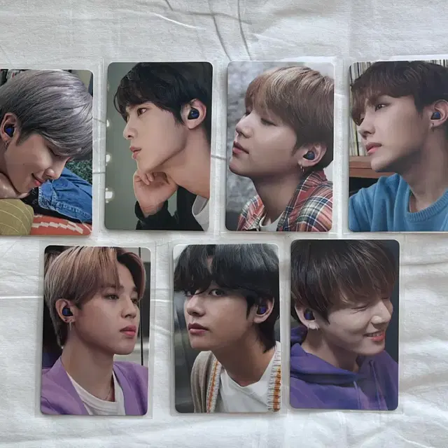 방탄 삼성 버즈 콜라보 포토카드