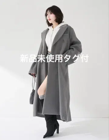 다리치 더블 롱 체스터 코트