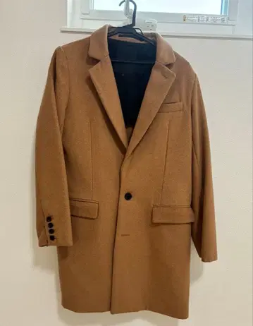 Unrelaxing 브라운 체스터 코트 S 사이즈