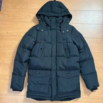 TOMMY HILFIGER 블랙 다운 자켓 S