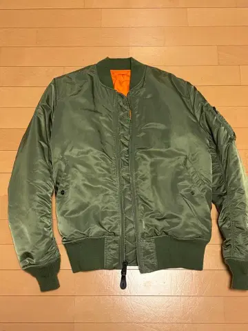 MA-1 플라이트 자켓 올리브