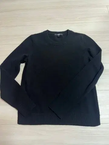 UNIQLO 크루넥 스웨터 M 블랙