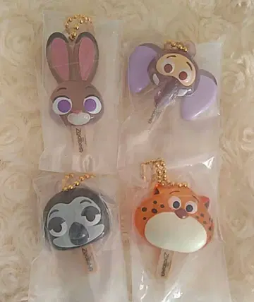 [ 익명 배송 ] 주토피아 아이스캔디 참 가챠가챠 묶음 판매