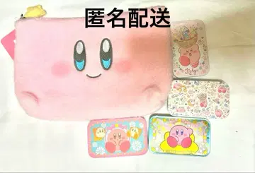 별의 커비 슬라이드 캔 케이스 에스케이재팬 푹신푹신 마감 포함 파우치