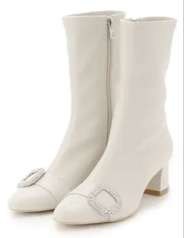 [ 미사용 새상품 ] CELFORD 비쥬 버클 스트레치 부츠 IVR 36