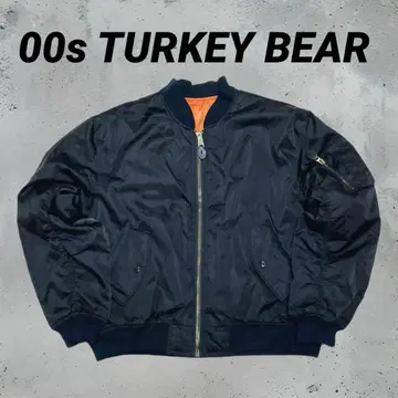 00s TURKEY BEAR 리버서블 MA-1 블랙 XL 사이즈