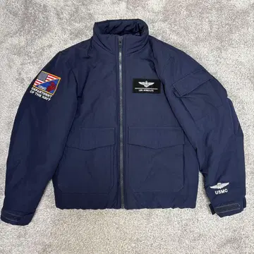 AVIREX USMC 자켓 M 네이비