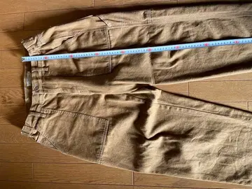 베이지 카고 팬츠