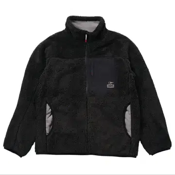 참스 플리스 자켓 블랙 남성용