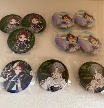 우라시마사카타센 우라타누키 캔뱃지