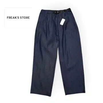 [미사용 새상품] FREAK'S STORE 와이드 이지 데님 팬츠