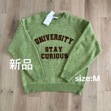 [ 새상품 ] 시마무라 add COLOR 니트 스웨터 M 사이즈