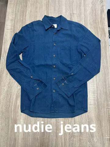 nudie jeans 데님 셔츠