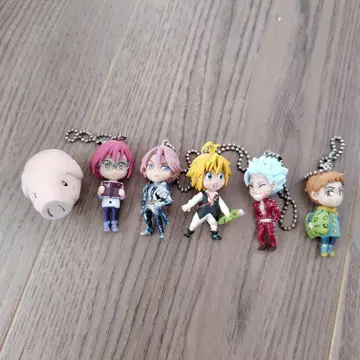 일곱개의 대죄  캡슐 토이 피규어 20권 한정판 특전 호크 포함