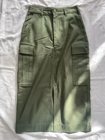 신존 밀리터리 카고 스커트 32