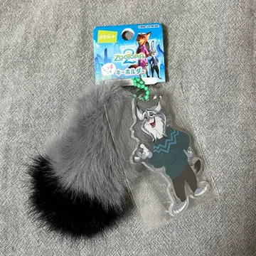주토피아2 파우바트 꼬리 키링