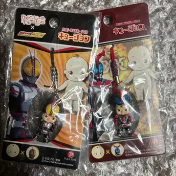 가면라이더 스트랩 포함 피규어 2개 세트