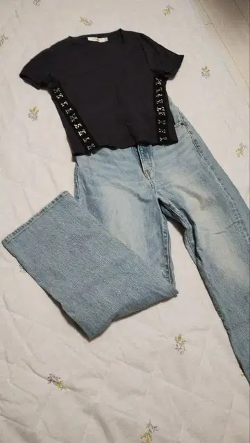 네이비 셔츠 데님 25 사이즈