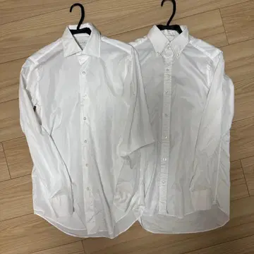 투모로우랜드 필그림 와이셔츠 2장 세트 38 신규 택 로고