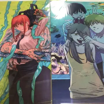 체인소 맨 타워 레코드 원화전 클리어 파일 미개봉