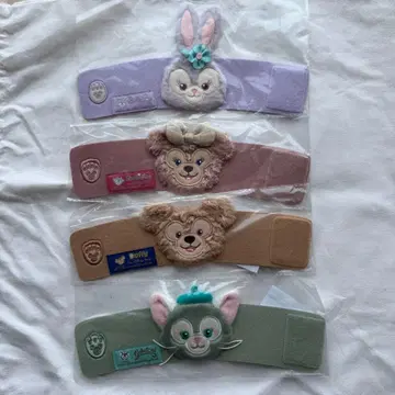 [ 새상품 ] Disney 디즈니 더피 프렌즈 수베니어 슬리브 4개