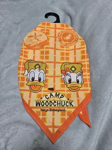 캠핑 우드척 반다나