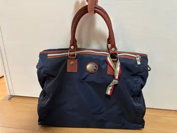 오로비안코 네이비 나일론 비즈니스 백