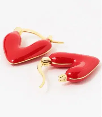 Ray BEAMS 에포프클레 하트 귀걸이