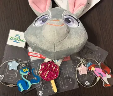 주토피아 시마무라 참 브로치 봉제인형 참 닉 주디