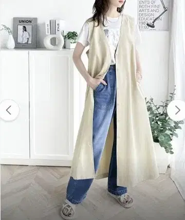 3WAY 오버롤 스커트 베스트 무지 맥시 길이 원피스 클래식 엘프