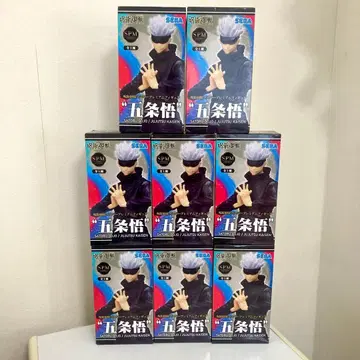 8개 세트 주술회전 고죠 사토루 피규어 SEGA SPM