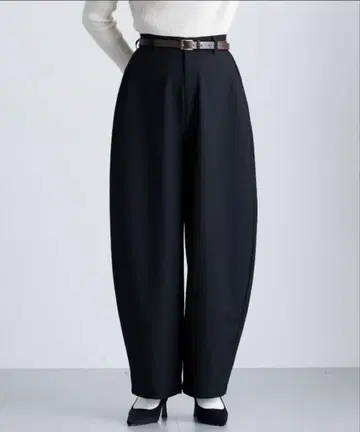 블랙 슬랙스 니센 미사용 새상품