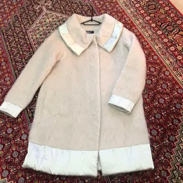 HIROKO BIS 베이지 롱 코트