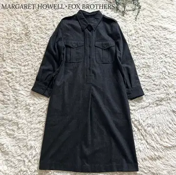 새상품급 마가렛호웰 폭스 브라더스 울 플란넬 원피스