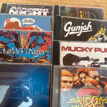 믹스처 CD 8장 세트 punk hardore mixture rap