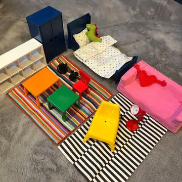 IKEA 미니어처 가구 세트