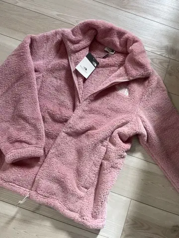 THE NORTH FACE L 사이즈 플리스 자켓 핑크