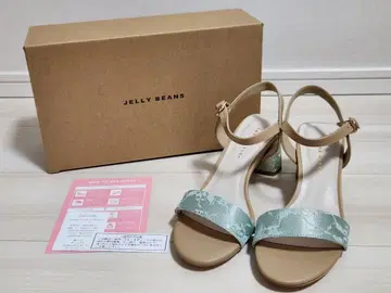 JELLY BEANS 민트 그린 샌들